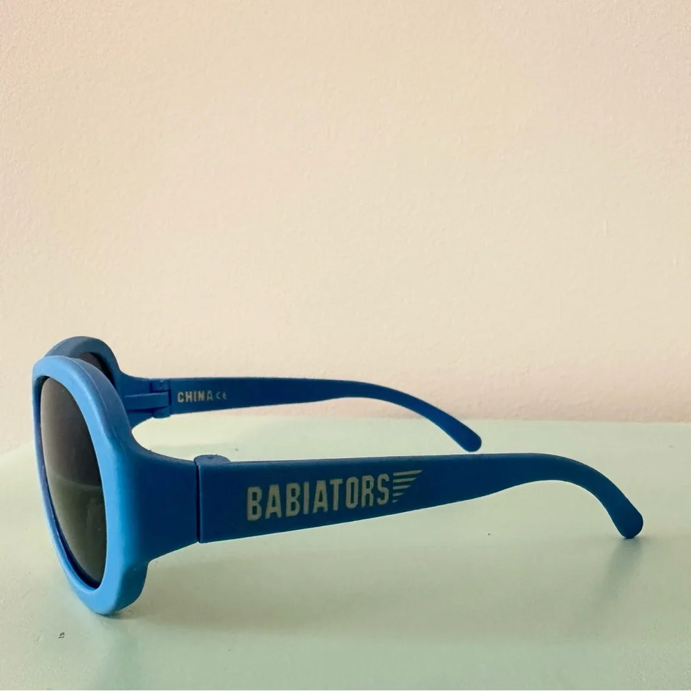 BABIATORS Baby Blue Aviators Sunglasses Kids Aviator Sunglasses AGES 0-2 Summer